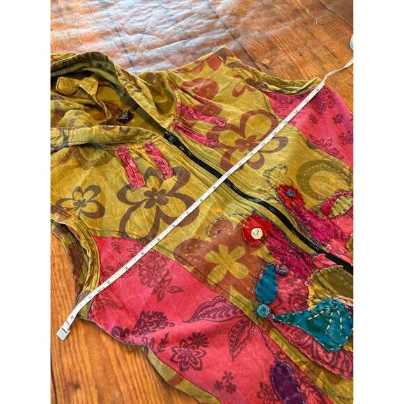 Sz L - Boho Zip up vest - Picture 6 of 7